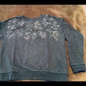 Banana Republic Sweatshirt with embossed print